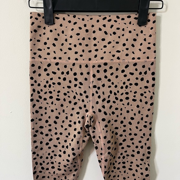 ZELLA Animal Print Elevate Seamless Tank Top Bra & Leggings Matching Set XXS - Picture 9 of 10